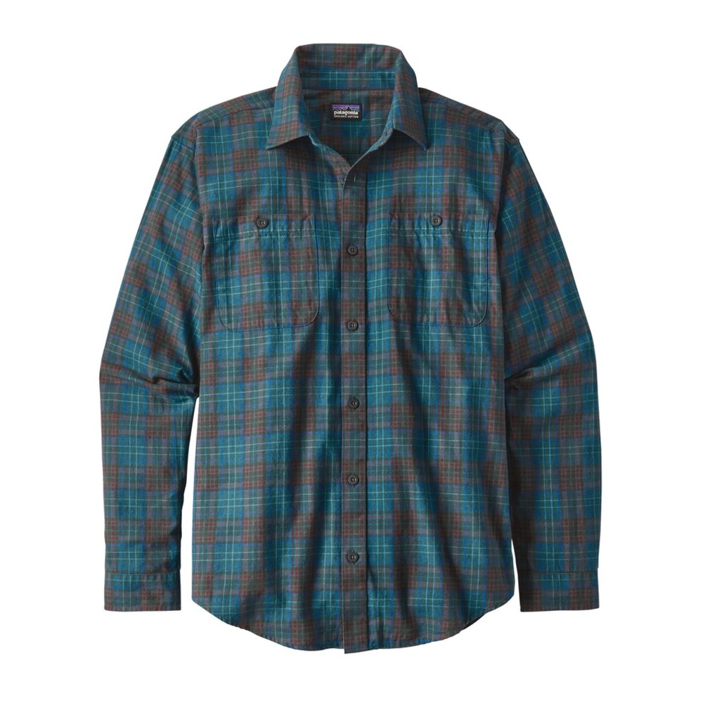 Patagonia Long Sleeve Pima Cotton Shirt - sz Medium